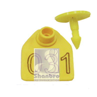 Ear Tag for Goats and Pigs Printed
