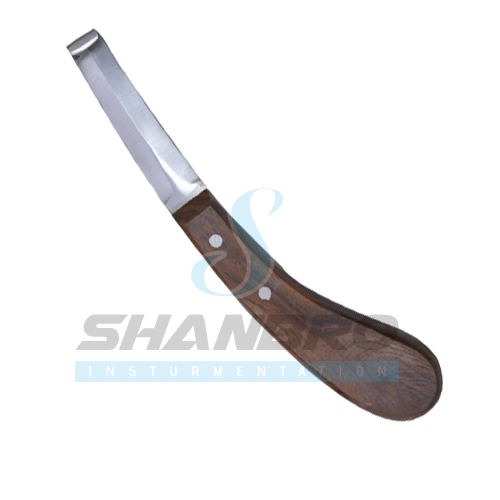 Farriers hoof knife double Edge