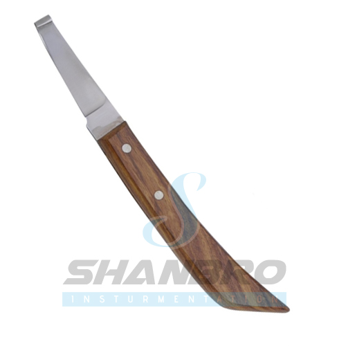 Hoof knife Narrow Edge Long handle