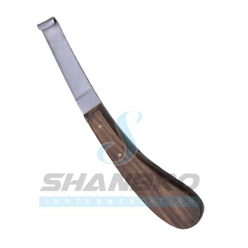 Hoof knife Wide blade
