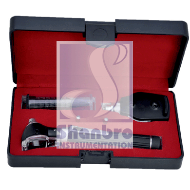 Otpthalmoscope and Otoscope in Set