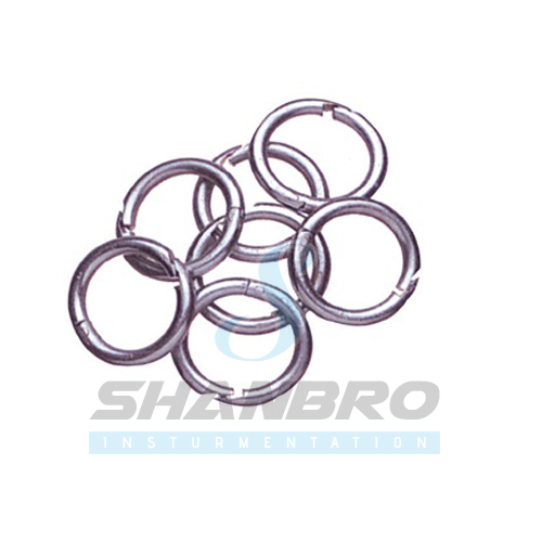 Pig Nose ring Self Lock Aluminum Alloy