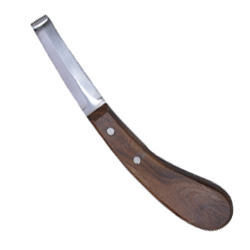Farriers hoof knife double Edge