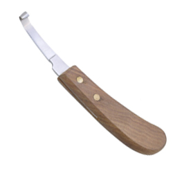 Hoof knife Narrow Edge ThicK Handle