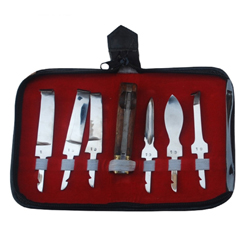Hoof knife set of six