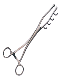 WEINGART vulsellum forceps